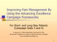 Improving Pain Management By Using the Advancing Excellence Campaign Frameworks PowerPoint PPT Presentation