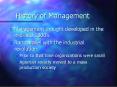 History of Management PowerPoint PPT Presentation