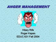 ANGER MANAGEMENT