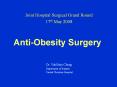 Anti-Obesity Surgery PowerPoint PPT Presentation