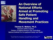 Presentation at 4-20-07 Safe Lift Conference ... Thomas R
