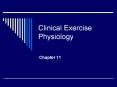 Clinical Exercise Physiology PowerPoint PPT Presentation