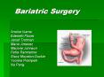 Bariatric Surgery PowerPoint PPT Presentation