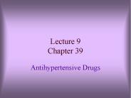 Lecture 9 Chapter 39