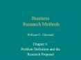 Business Research Methods William G. Zikmund PowerPoint PPT Presentation
