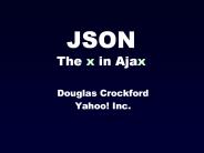 JSON The x in Ajax