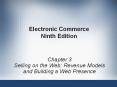 Electronic Commerce Ninth Edition Chapter 3 Selling on the PowerPoint PPT Presentation