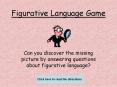 Figurative Language Game PowerPoint PPT Presentation