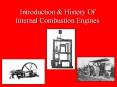 Introduction & History Of Internal Combustion Engines PowerPoint PPT Presentation