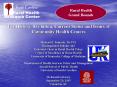 The History, Evolution, Current Status and Issues of Community Health Centers  Michael E. Samuels, Dr.P.H. Distinguished Scholar and Endowed Chair in Rural Health Policy Center of Excellence in Rural Health University of Kentucky College of PowerPoint PPT Presentation