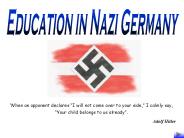 Education in Nazi Germany
