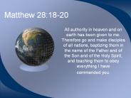 Matthew 28:18-20