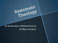 Systematic Theology An Introduction to Biblical Doctrine By PowerPoint PPT Presentation