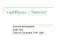 Viral Disease in Ruminant PowerPoint PPT Presentation