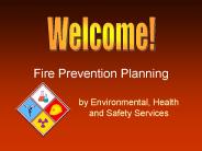 Fire Prevention Planning