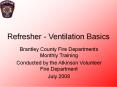 Refresher - Ventilation Basics PowerPoint PPT Presentation