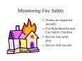 Monitoring Fire Safety PowerPoint PPT Presentation