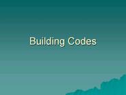 Building Codes
