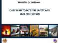 MINISTRY OF INTERIOR CHIEF DIRECTORATE FIRE SAFETY AND CIVIL PowerPoint PPT Presentation