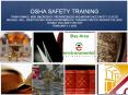 OSHA SAFETY TRAINING PowerPoint PPT Presentation