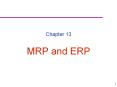 MRP and ERP PowerPoint PPT Presentation