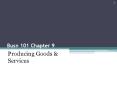 Busn 101 Chapter 9 PowerPoint PPT Presentation