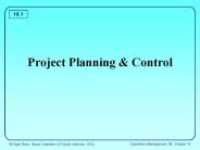 Project Planning