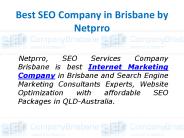 Internet Marketing Company | Netprro