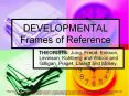 DEVELOPMENTAL Frames of Reference THEORISTS: Jung, Freud PowerPoint PPT Presentation