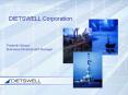 DIETSWELL Corporation PowerPoint PPT Presentation