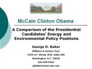 McCain Clinton Obama