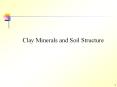 Clay Minerals and Soil Structure PowerPoint PPT Presentation
