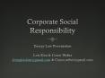 Corporate Social Responsibility PowerPoint PPT Presentation