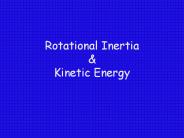 Rotational Inertia