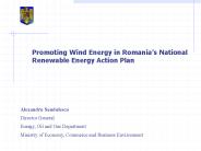 Promoting Wind Energy in Romania