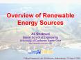 Overview of Renewable Energy Sources Ali Shakouri Baskin PowerPoint PPT Presentation
