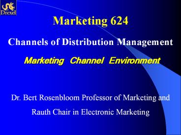 Marketing 624
