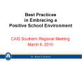 Best Practices in Embracing a Positive School Environment PowerPoint PPT Presentation