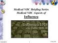 Medical NBC Briefing Series Medical NBC Aspects of Influenza PowerPoint PPT Presentation