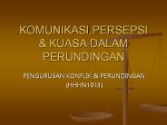 KOMUNIKASI,PERSEPSI