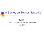A Survey on Sensor Networks