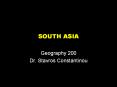 SOUTH ASIA PowerPoint PPT Presentation