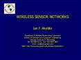 SENSOR NETWORKS PowerPoint PPT Presentation