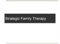 Strategic Family Therapy PowerPoint PPT Presentation