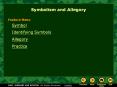 Symbolism and Allegory Feature Menu Symbol Identifying PowerPoint PPT Presentation