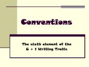 Conventions