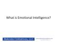 What is Emotional Intelligence? PowerPoint PPT Presentation