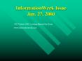 InformationWeek Issue Jan. 27, 2003 PowerPoint PPT Presentation