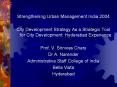 Strengthening Urban Management India 2004 PowerPoint PPT Presentation