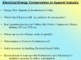 Electrical Energy Conservation in Apparel Industry PowerPoint PPT Presentation